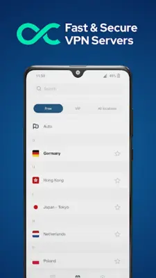 Octohide VPN android App screenshot 11